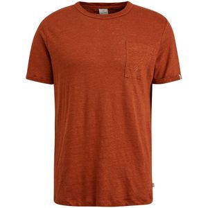 Cast Iron linnen regular fit T-shirt