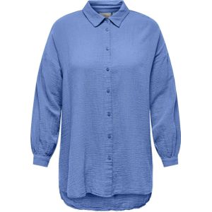 ONLY CARMAKOMA blouse blauw
