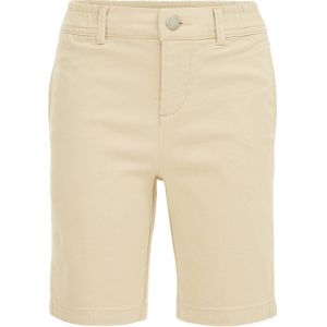 WE Fashion tapered fit chino short zand