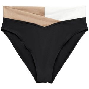ESPRIT Women Beach bikinibroekje zwart/beige/wit