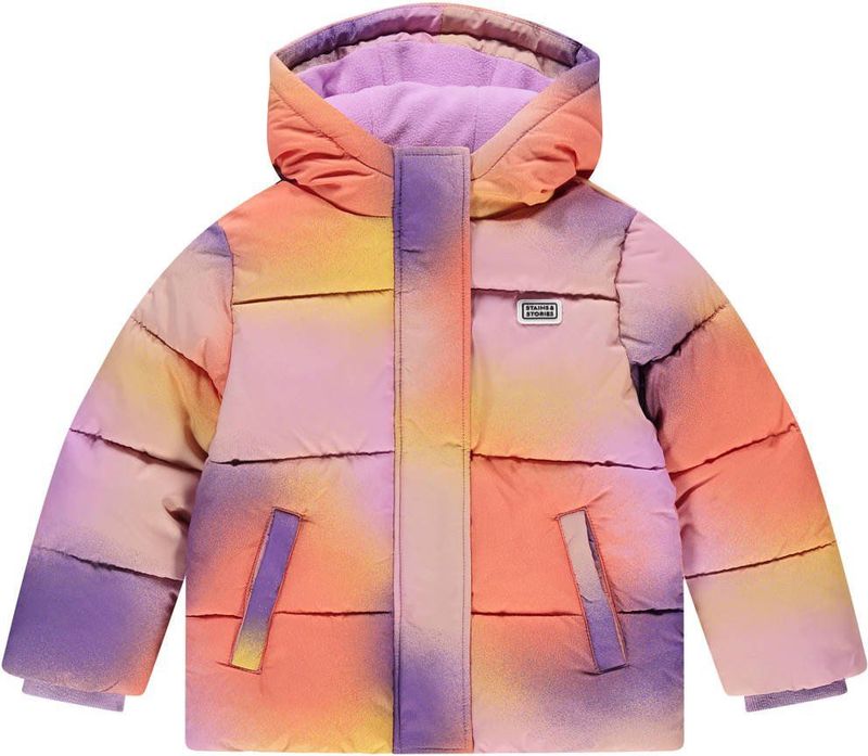 Stains&Stories - Winterjas - Meisjes - Met Capuchon - Lange Mouwen