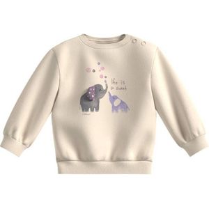 s.Oliver baby sweater met printopdruk ecru