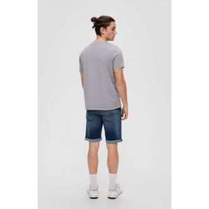 Q/S by s.Oliver regular fit short donkerblauw