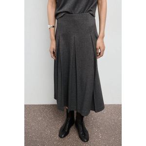 Mango A-lijn rok grijs