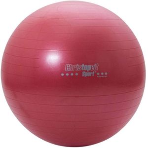 Christopeit fitness bal (65 cm) - rood