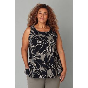 Colletta - Mouwloze Top - Zwart