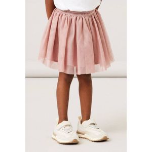 NAME IT MINI rok NMFNUTULLE van gerecycled polyester oudroze