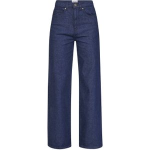 SisterS Point high waist straight jeans OWI dark blue denim