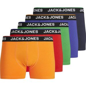 JACK & JONES JUNIOR boxershort JACTOPLINE - set van 5 multicolor