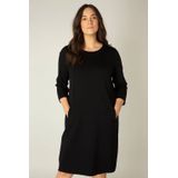 Base Level Curvy jurk Addy zwart