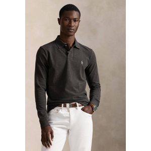 Polo Ralph Lauren slim polo antraciet