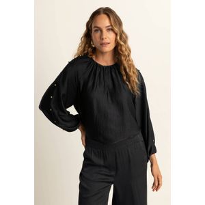 Expresso blousetop zwart