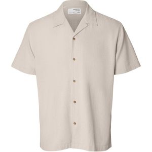 SELECTED HOMME regular fit overhemd SLHREG oatmeal