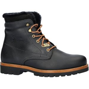 Panama Jack Igloo Leren Veterboots Zwart