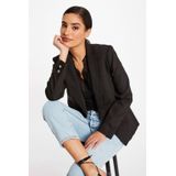 Morgan getailleerde blazer zwart