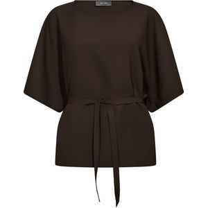 MOS Mosh - Mmrikala Miley Blouse - Bruin - Dames - Polyester
