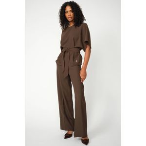 MOS Mosh - Mmrikala Miley Blouse - Bruin - Dames - Polyester