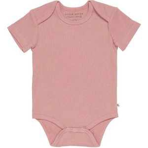 Little Dutch romper Rib vintage roze