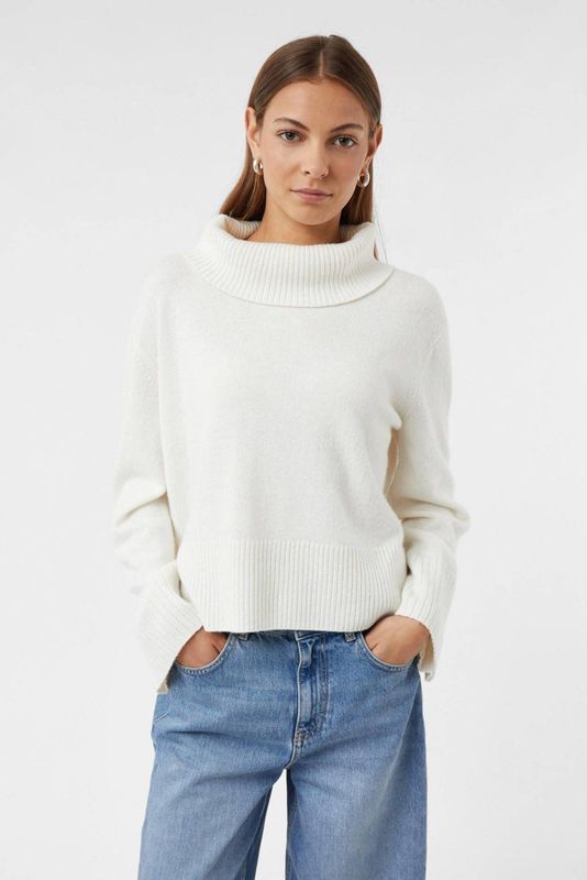 comma - Strickpullover - Korte Coltrui - Wolmix