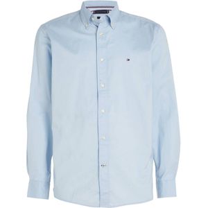 Tommy Hilfiger regular fit overhemd CORE FLEX POPLIN met biologisch katoen calm blue