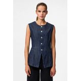 Pcrose - Lang Denim Gilet