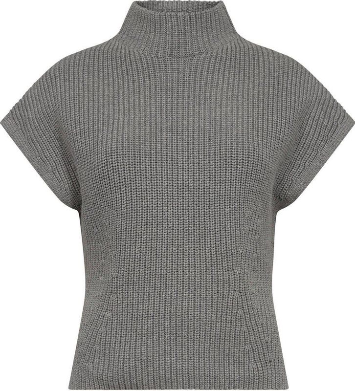 MOS Mosh - Mmbiola Bine Knit - Coltrui - Grijs