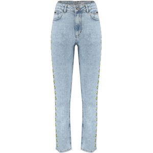 HARPER & YVE high waist straight jeans HARPER-PA light blue denim