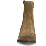 Manfield suède cowboylaarzen taupe