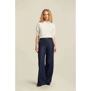 Beaumont - Milly - Jeans - Donkerblauw - Hoge Taille - Brede Pasvorm