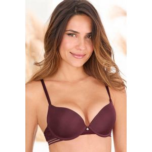 s.Oliver RED LABEL - Beachwear Bh - Cassis - Met Steuncups en Beugel