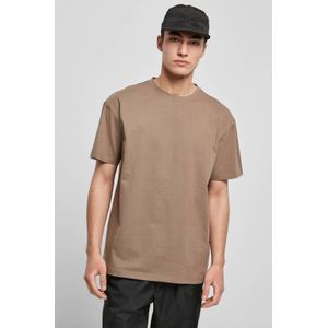 Urban Classics oversized T-shirt bruin