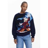 Desigual - Dames Sweater - Veelkleurig - Met Mickey Print