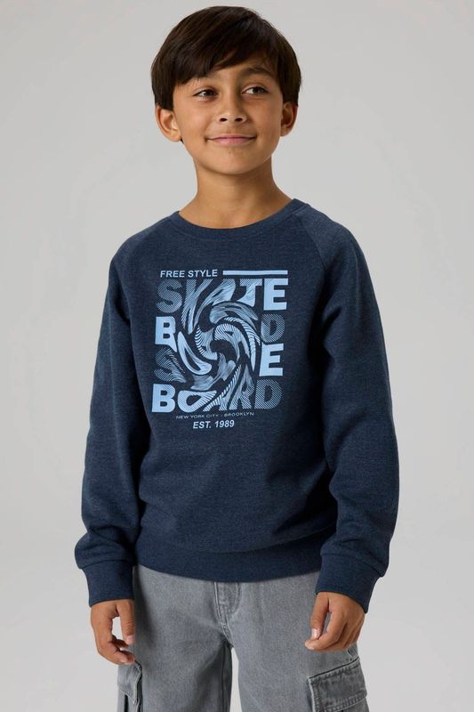 NAME IT KIDS sweater donkerblauw