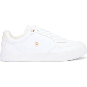Tommy Hilfiger leren sneakers wit