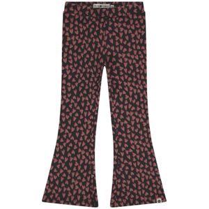 Stains & Stories - Flared Broek - Peuter - Hartjesprint