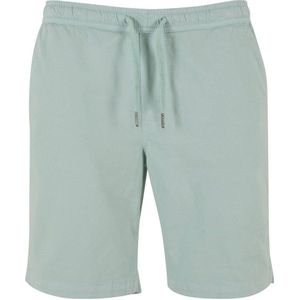 Urban Classics gestreepte short mintgroen