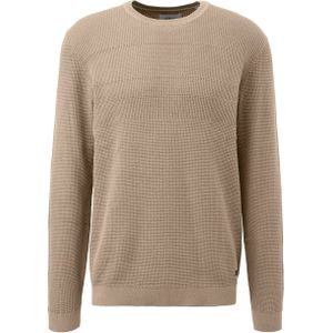 Gebreide Pullover - Katoen - Met Ronde Hals - Casual
