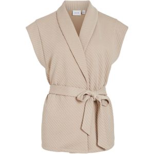 VILA gilet beige