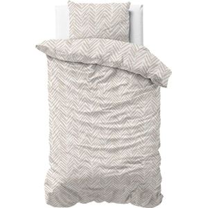 Sleeptime - Dekbedovertrek F1953:F1976Ethnic - Beige - 140x200x220 + 1 Kussensloop 60x70