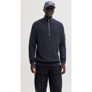 Jack & Jones - Jjedetroit Knit - Trui - Navy Blazer - Mannen