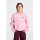 America Today sweater met backprint lichtroze