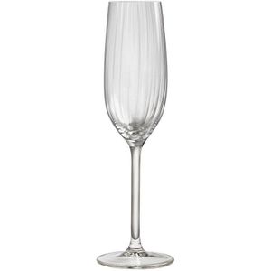 Royal Leerdam champagneglas Plissé (set van 4)