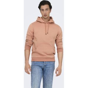 ONLY & SONS hoodie zalm