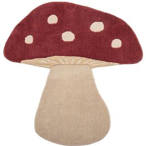 Bloomingville MINI kindervloerkleed Mushroom (90x85 cm)