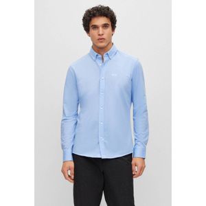 BOSS regular fit overhemd light/pastel blue