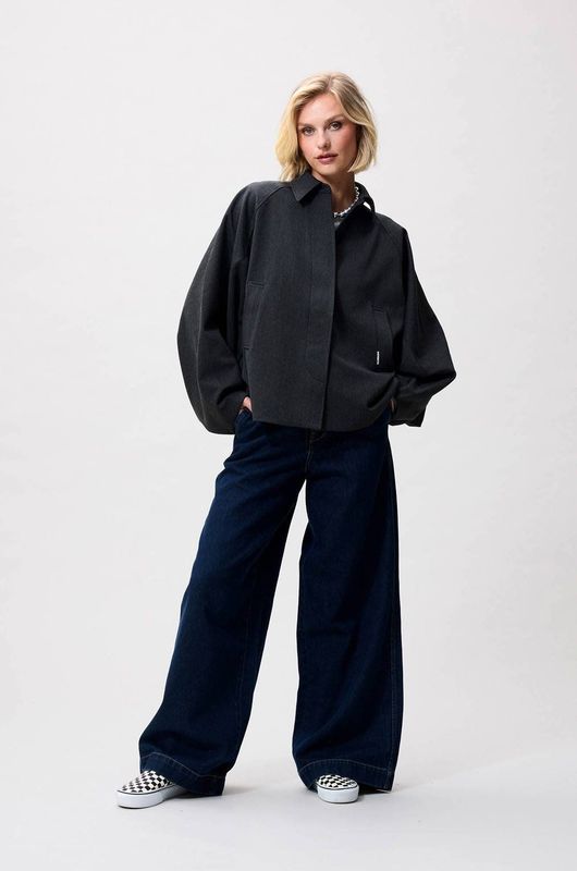 Catwalk Junkie - Trenchcoat - Grijs - Dames