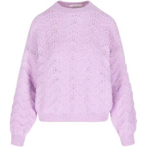 LOLALIZA trui lila gebreid