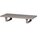 Exotan Exotan Salontafel Bear - Aluminium - Zand - 25x140x70