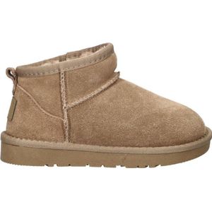 Nelson Kids suède enkelboots taupe