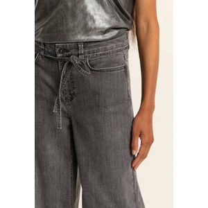 Expresso high waist wide leg jeans grey denim